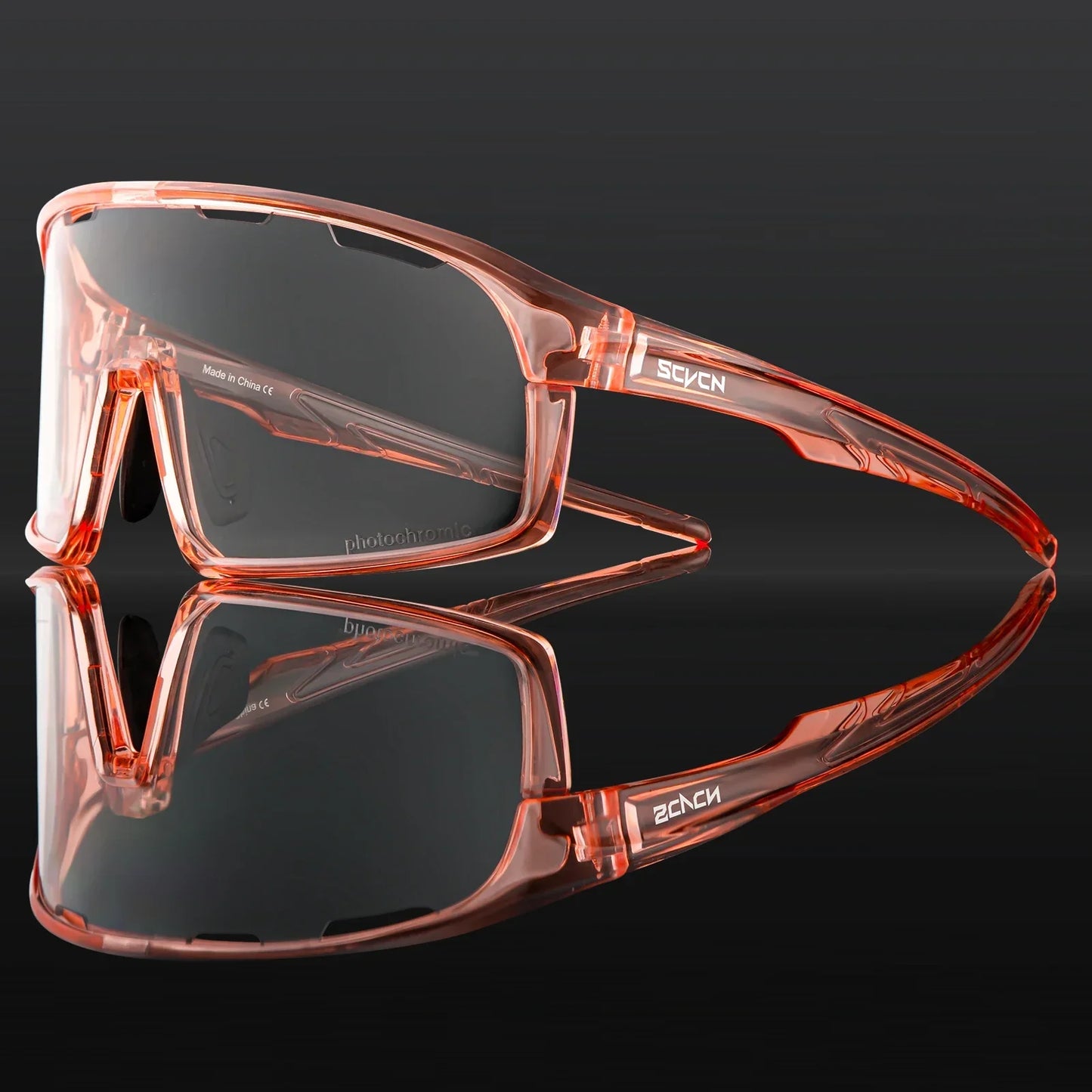Photochromic Cycling Sunglasses Cycling Glasses UV400 Bicycle Eyewear Sports MTB Outdoor Bike Goggles Sunglasses Eyepieces