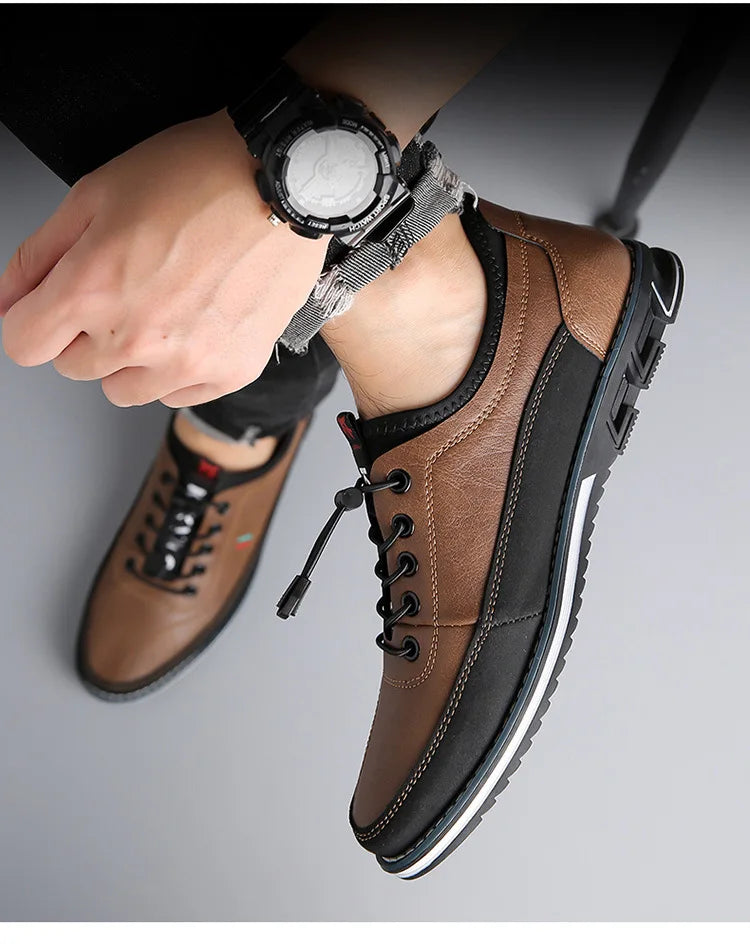 Large Size Men's Casual New Business Casual Board Shoes Non-Slip Comfortable Export Men's Shoes-1981