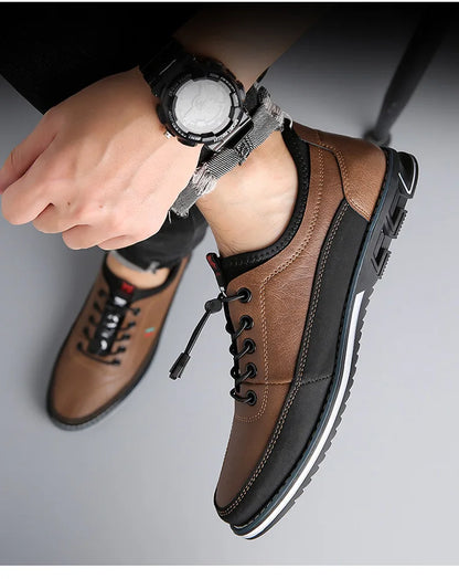 Large Size Men's Casual New Business Casual Board Shoes Non-Slip Comfortable Export Men's Shoes-1981