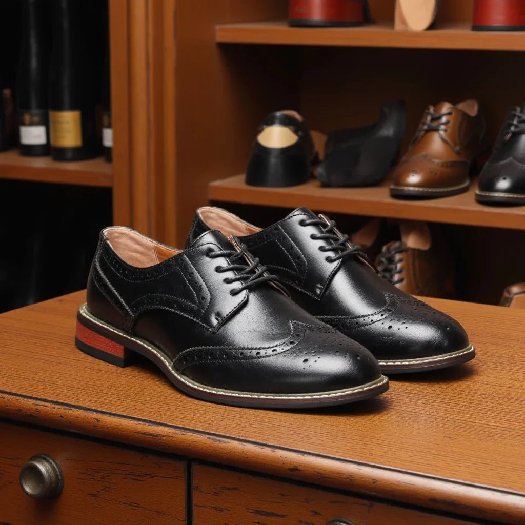 Leather Shoes For Men Business Stylish Gentleman'S Comfortable Formal Shoe
