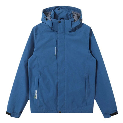 Plus Size 6XL 7XL Men's Windbreaker Waterproof Jacket Coat Men Spring Autumn Travel Jacket Male Fashion Outdoor Outerwear