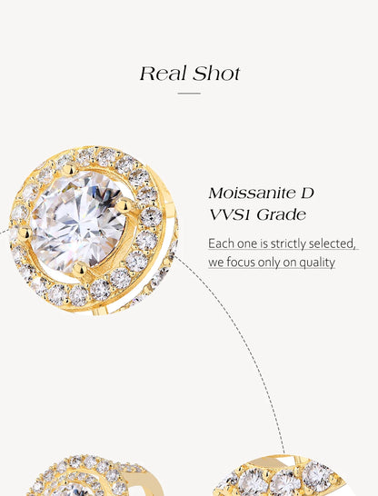 S925 Sterling Silver Moissanite Rings for Women Oval Cut 1.5CT Diamond Engagement Wedding Jewelry Gift With Certificate