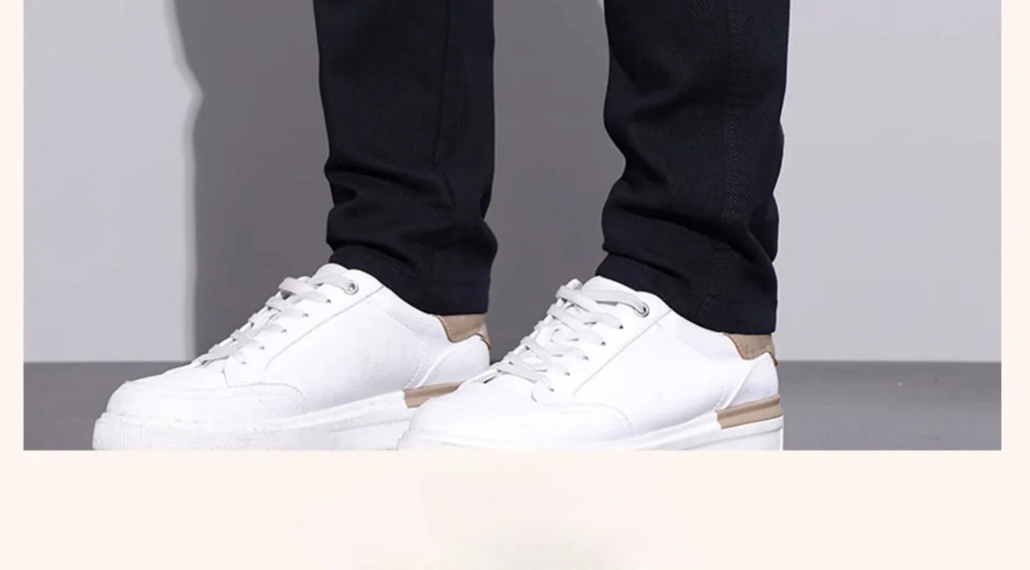 New Winter High-End Business Men's Suit Pants Autumn and Winter Slim Straight Casual Pants Versatile Fashion Trousers Korean