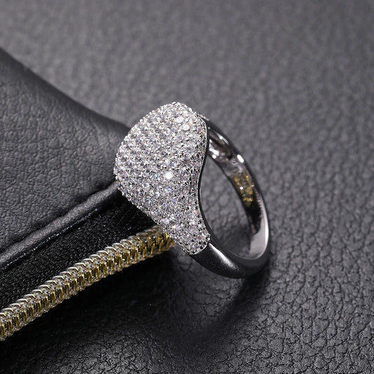 Classic Women Ring VVS1 D Color Moissanite Ring For Men Hip Hop Jewelry With Gra Certificate Pass Diamond Tester
