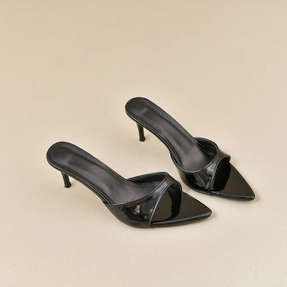 Women's High Heels Summer Women Fashion Classic Pointy Open Toe Stiletto Heels Sexy Women's Party Women's Sandals