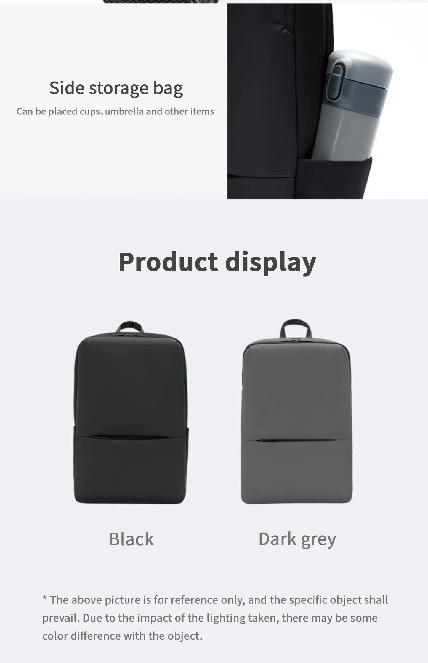 classic business backpack fashion laptop bag for men and women travel large capacity backpack.