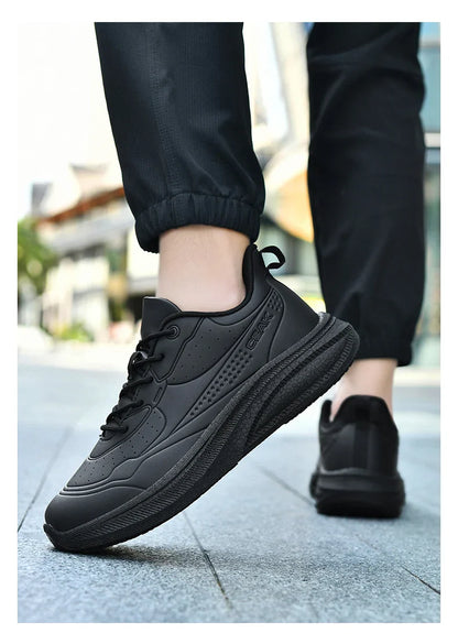 Shoes Four Seasons Breathable Light Non-slip Waterproof Oil-proof Kitchen work shoes Men's Outdoor Casual sports Shoe