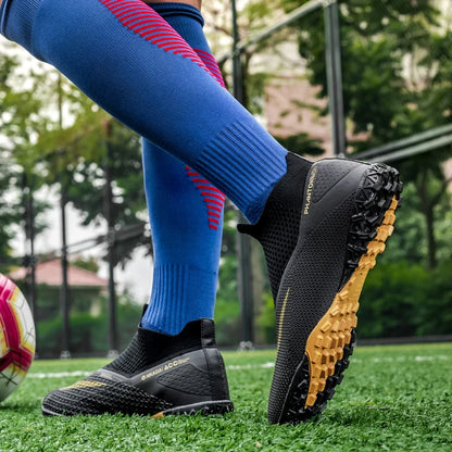 New Men Football Boots High-quality Soccer Shoes Soccer Cleats Professional Turf Training Shoes Ultralight Futsal Match Non-Slip