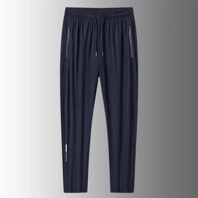 Running Pants Reflective Quick Dry Summer Jogging Trousers Men Gym Thin Cool Male Fishing Hiking Sports Long Pants Breathable