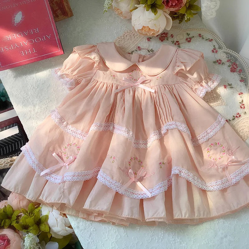 Children's Clothing, Children's Dresses, Summer Clothes, New Girls' Stylish Mesh Dresses, Baby Girls' Princesses
