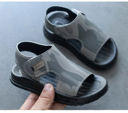 Boys' Sandals 2025Summer New Soft Soled Kid Shoe 1-16y Light Sandals for Girls Casual Beach Shoes Anti Slip Boys Shoe Sandalias