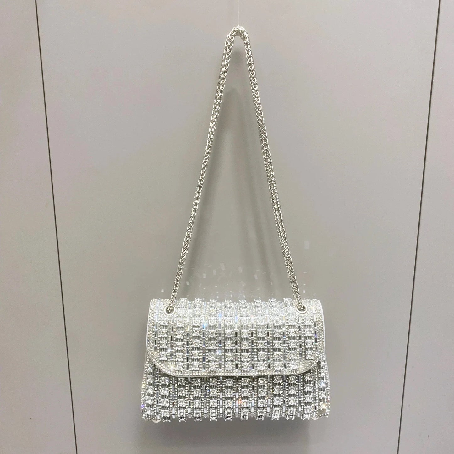 Rhinestones Evening clutch Bag Purses and handbag luxury Designer shoulder bag Shiny Crystal Clutch purse Woman's bag