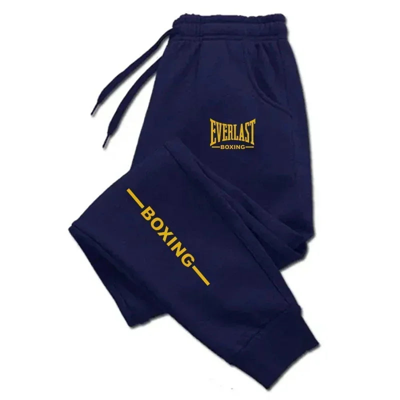 2025 Autumn Winter Printed Running Pants Men Women Outdoor Sports Fitness Pants Jogging Fleece Casual Sports Pants