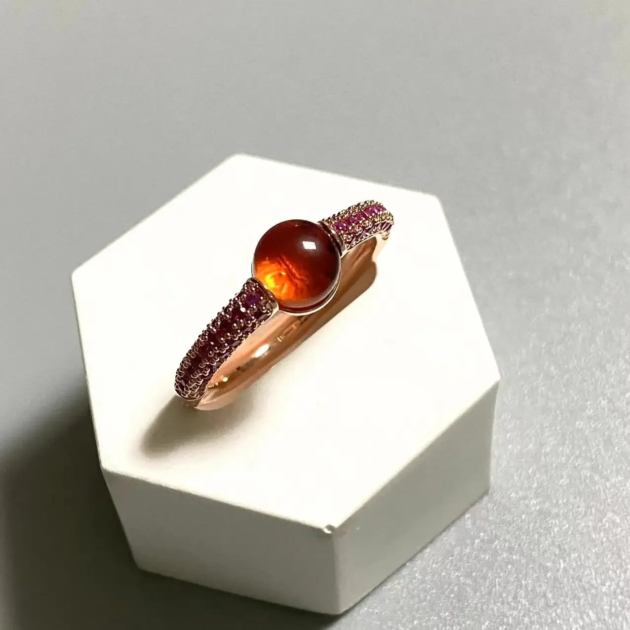 6mm Round Candy Style Ring for Women 33 Colors Purple Zircon Crystal Inlay Jewelry Birthday Gift