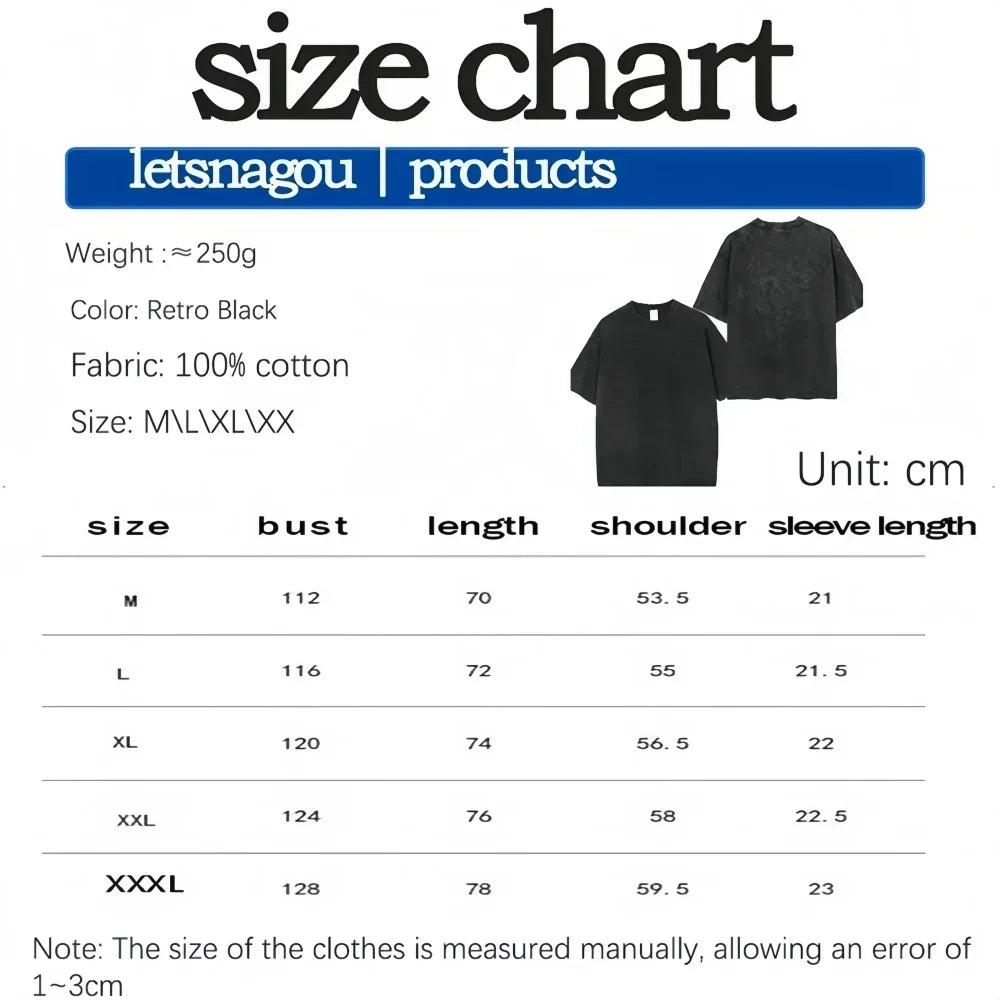 Anime Dragon Ball Z Vegeta Vintage Wash T-Shirt Short Sleeve Loose Sports Fitness T-Shirt Men's Harajuku Clothing Dragon Ball