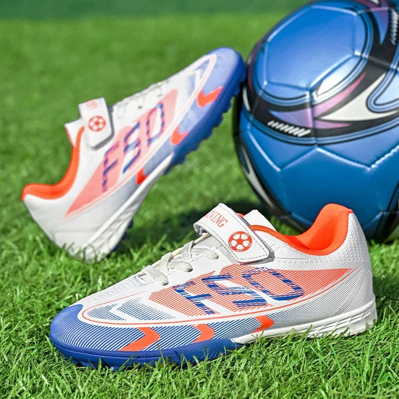 New Kid Match Boys Football Boots Professional Non-Slip Sneakers Match Soccer Shoes Sports Shoes Outdoor Comfortable Unisex