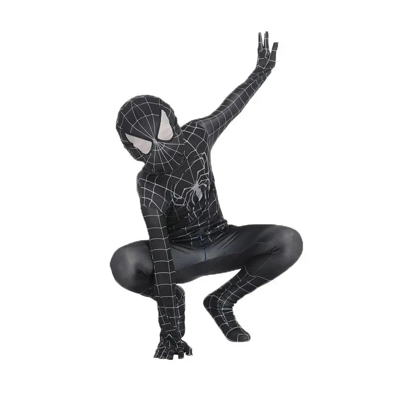 SpiderMan Jumpsuits Costume PS4 Collection Set Captain America  Halloween Christmas Party Birthday Gift Spiderman Superhero