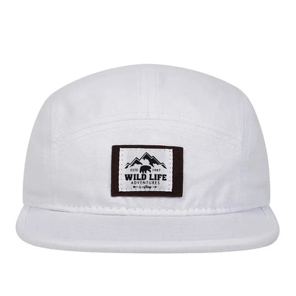 Cotton 5 Panel Baseball Cap Snapback Caps Bone Gorras Hombre Originales Hip Hop Hats For Men Women Adjustable