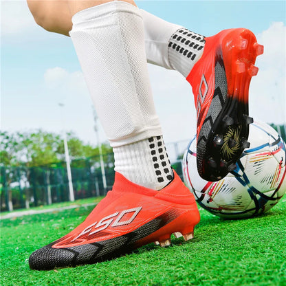 Men New Football Boots Grass Professional Original Resistant Casual Male Soccer Shoes Top Quality  Ultralight Football Shoes