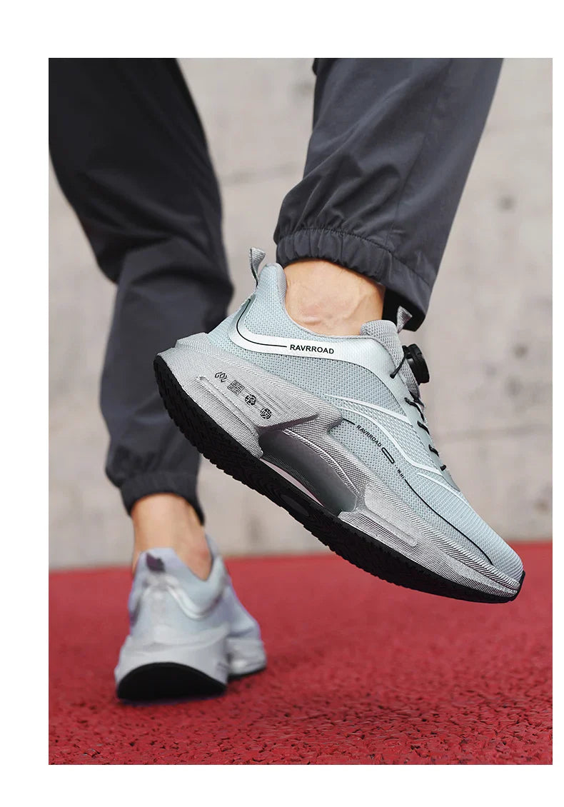 Family carbon plate running shoes for Boys Big Boys Student rotating button Technology TPU+ Popcorn high pop sneakers for girls