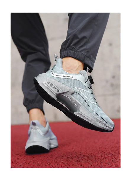 Family carbon plate running shoes for Boys Big Boys Student rotating button Technology TPU+ Popcorn high pop sneakers for girls