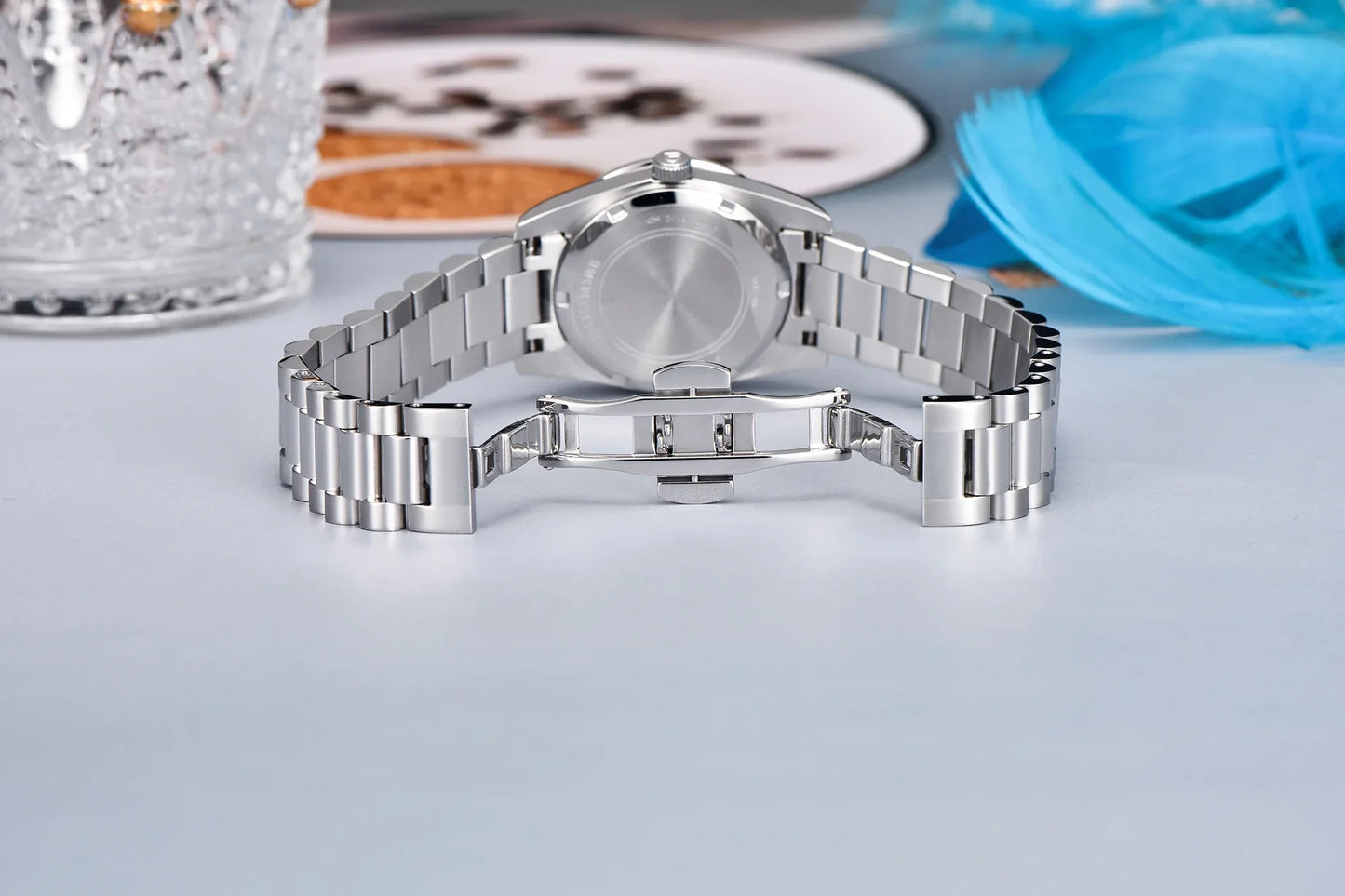 2025 New 32MM Women's Wristwatch Elegant Luxury Quartz Watch For Women Fashion Waterproof Watches Sapphire Clock