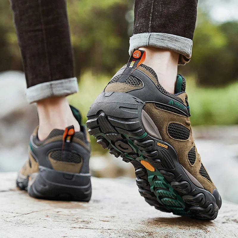 Men Shoes Breathable Splashproof Outdoor Hiking Shoes Mountain Climbing Sport Men Hunting Trekking Sneaker