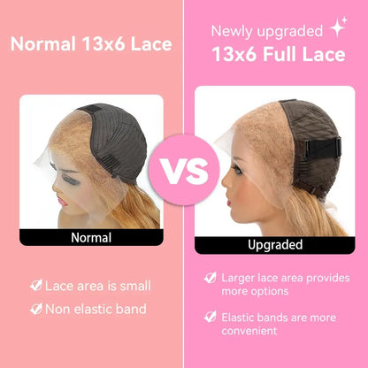 34 36inch 27 Honey Blonde Body Wave Wig Human Hair 13x6 Transparent Hd Lace Frontal Wig For Women 250 Density Brazilian Wigs