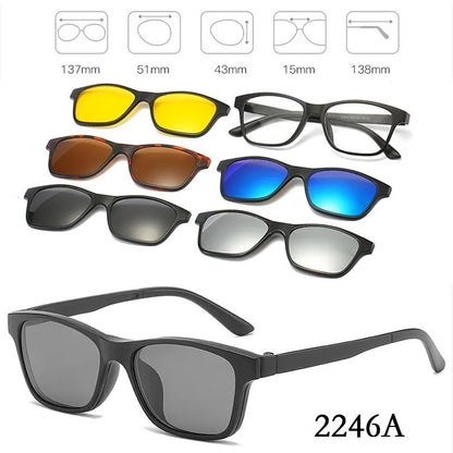 Sunglasses Clip Magnet Clip on Sunglasses  Clip on Sun Glasses Frame