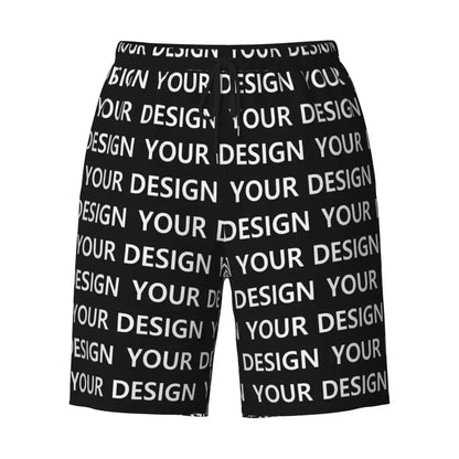 Add Design Board Shorts Summer Custom DIY Made Your Image Hawaii Board Short Pants Men Sportswear Quick Dry Design Swim Trunks