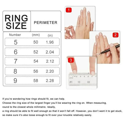 Hot selling 925 sterling silver ring, exquisite luxury, adjustable charm, square circular heart-shaped ring women's jewelry gift