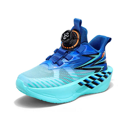 Children‘s Basketball Shoes Non-slip Breathable Running Shoes Lace-up Boys Girls Training Sneakers Athletic Shoes Tennis Shoes