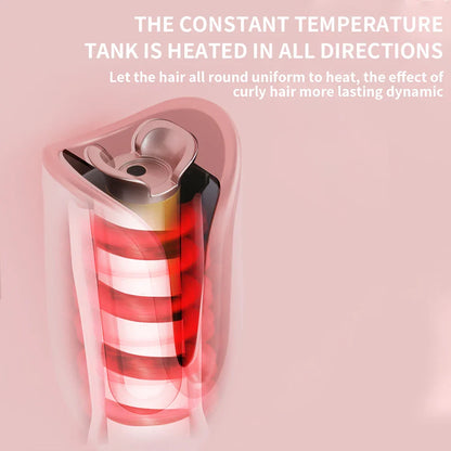 Auto Hair Curling Iron Ceramic Rotating Air Curler Air Spin Wand Styler Curl Machine Magic Hair Curler
