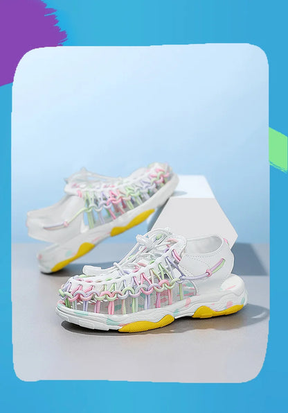 Hot Sale Kids Sports Sandals Summer Boys Beach Shoes Outdoor Sneakers Sandals Rubber Non-slip Casual Sandals for Children