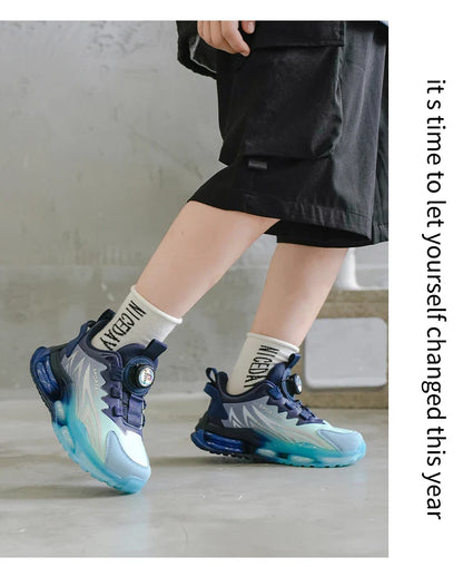 Four Season Children Casual Shoes For Boys School Walking Outdoort Sport Basketball Sneakers Non-slip Size 29-39
