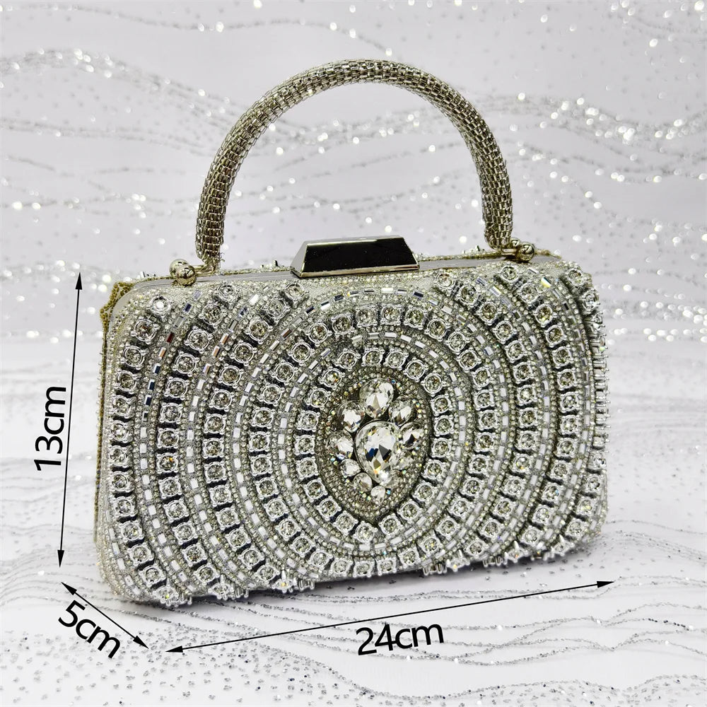 Venus Chan 2025 Elegant Fruit Green Women's Green Heels and Rhinestone Handbag Set - Italian Design for Weddings and Parties