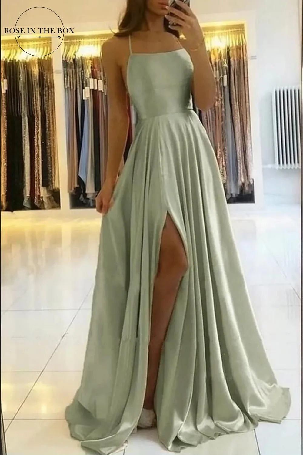 Elegant Burgundy Prom Maxi Dresses For Women 2025 Sexy Backless Side Slit Halter Satin Evening Party Gowns Vestidos De Gala