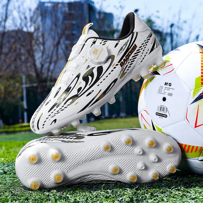 New Kids Football Boots Society Cleats Soccer Shoes Professional Children Football Field Boots Original Non Slip Sneakers Fast