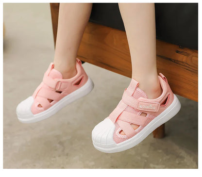 Summer new men's and women's children's sports shoes breathable outdoor sandals children's beach shoes children's