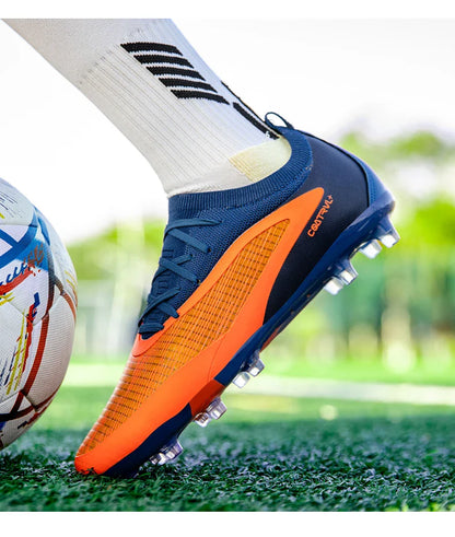 New 2026 Men Soccer Shoes Kids Cleats Grass Adult Professional Football Boots Ultralight Non-Slip Boys Training Soccer Boot