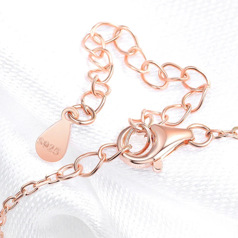 2.5*5mm Marquise Cut Bubbles Moissanite Bracelets for Women Valentine's Day Gifts Female Chain 100% 925 Sterling Silver