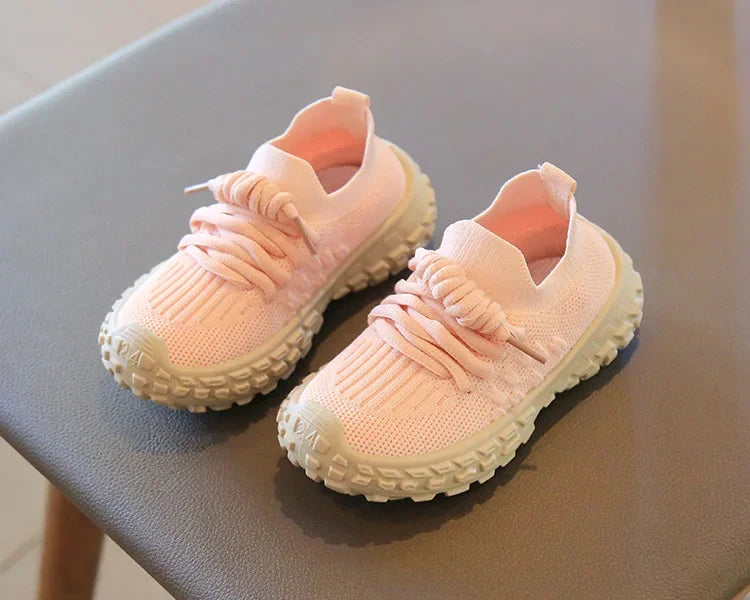Sport Running Soft Casual Breathable Spring Autumn Baby Boys Girls Bottom Non-Slip Kids Sneakers Children Shoes