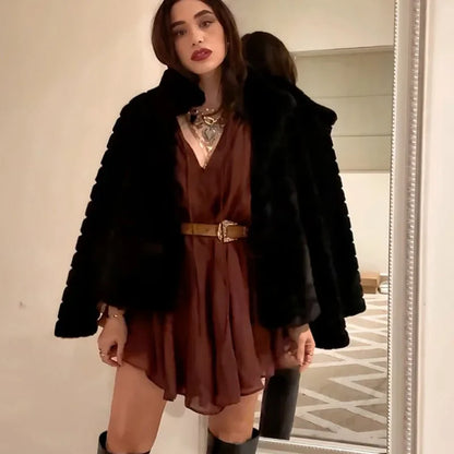Woman 2025 Dress Ruffle Long Sleeve Mini Dress Summer Tie Fairy Short Dresses For Women Pleated Elegant Party Dresses 088