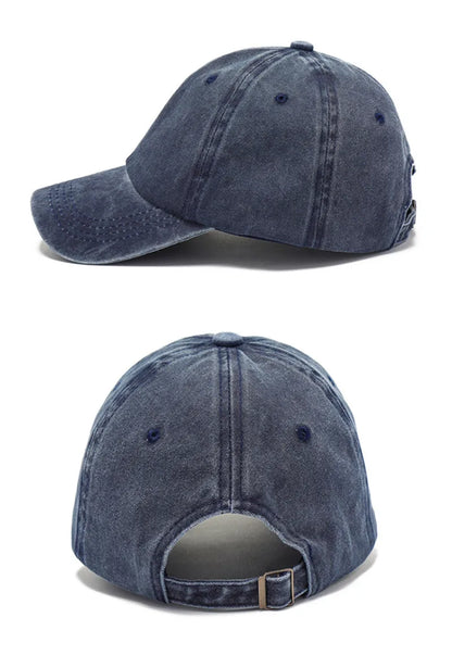 Baseball Cap Summer Distressed Dad Hats Men Outdoor Fishing Skeleton