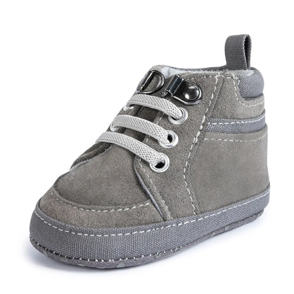 Baby Sneakers Infant Boys Girls Sports Shoes Toddler Casual Cotton Sole Anti-slip PU First Walkers Crawl Crib Basketball Shoes