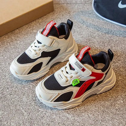 Kids Sneakers for Boys Girls 2025 Spring New Children's Walking Shoes Breathable Mesh Student School Basketball Kids Shoes
