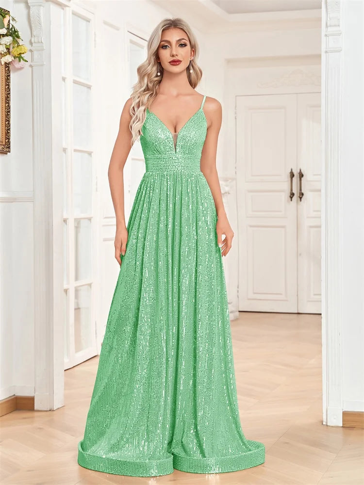 Elegant Sexy Slit Evening Dress Long 2025 Mermaid Formal Gown Women Wedding Party Dresses Caicktail Prom