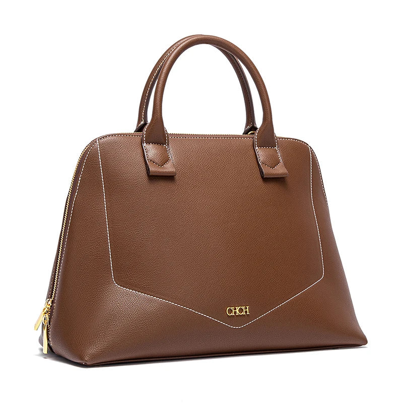 Women's Shoulder Bag New High Quality Business Bag Large Capacity Handbag Wine Red