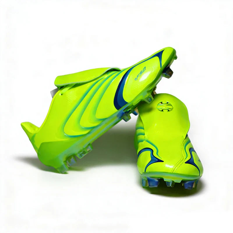 F50+ Professional Mens Soccer Shoes Training Non-Slip Turf Soccer Cleats Boys TF/FG Football Sneakers Man Chuteira Campo 39-45