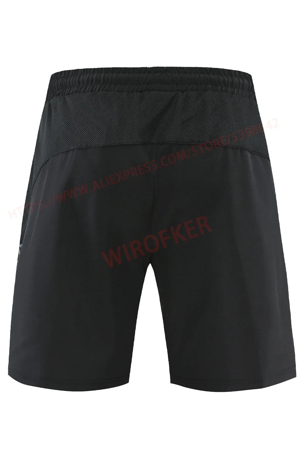 Men Run Shorts Patchwork Training Shorts Zipper Pockets Gym Sports Quick Dry Short